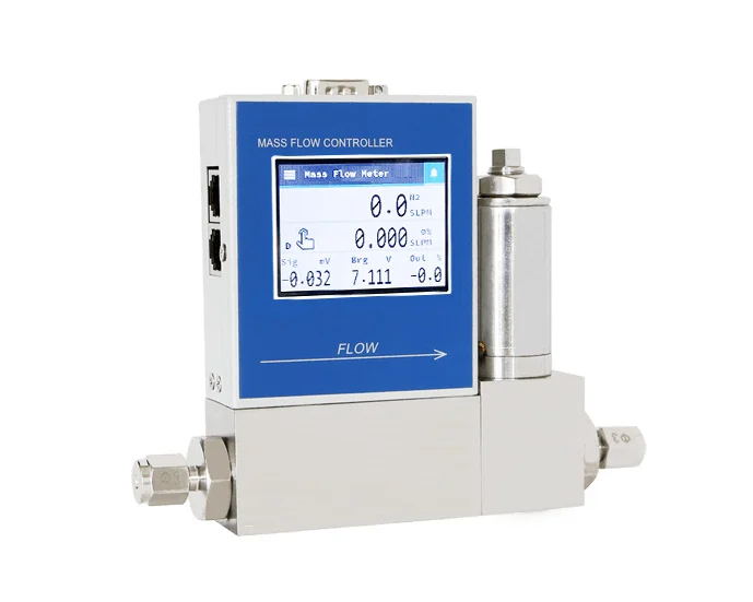 Régulateur de débit massique thermique pour gaz